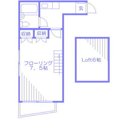 東京都足立区千住寿町 賃貸アパート 1K