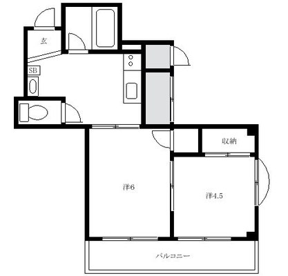 北千住 マンション 2K
