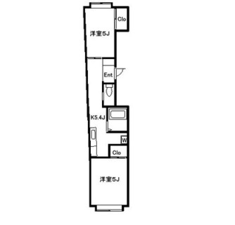 東京都足立区千住仲町 賃貸マンション 2K